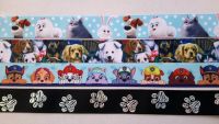 22-25mm Dog ribbon pack (1m of each pattern) 