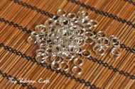 8mm, 10mm  silver split rings (100 pieces per pack)